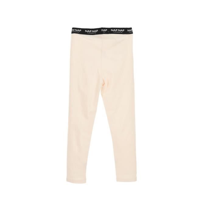 NAF NAF Legging Ecru Enfant Fille Beige ecru Cdiscount Pret a Porter