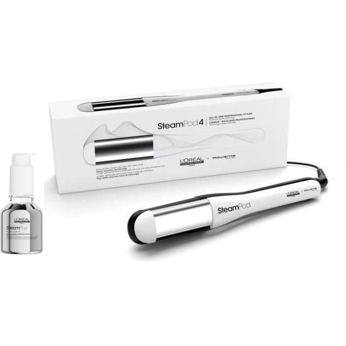 Lisseur-Boucleur Vapeur Professionnel Steampod 4 L'Oréal Professionnel Paris et son Soin Lissant Pro