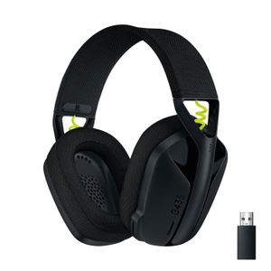 Casque gamer - Sans fil - Logitech G - G435 Lightspeed - Noir