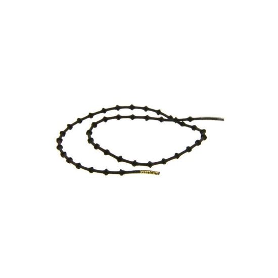 XTENEX Paire De Lacets Pour Chaussures De Ville - Autobloquants - 50 Cm - Noir