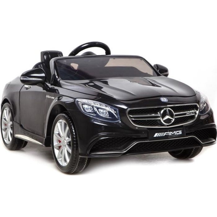 Mercedes S63 Voiture Electrique Enfant Noir Cdiscount Jeux Jouets