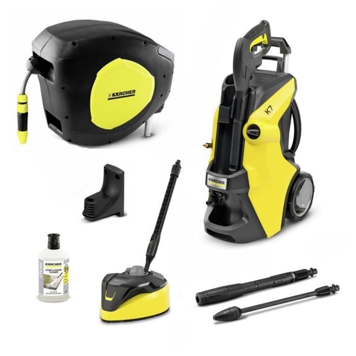 Nettoyeur haute pression KARCHER K7 Power Home + Dévidoir