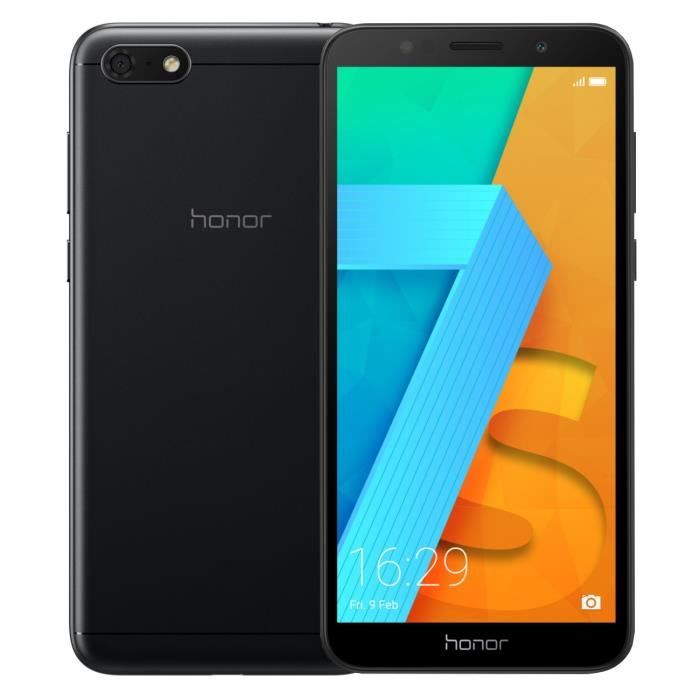 Vente T&eacute;l&eacute;phone portable Honor 7S Noir pas cher