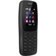Téléphone mobile - NOKIA - 110 Noir - 4 Go - Dual Sim - Batterie 800 mAh-7