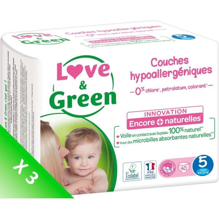 Love And Green Couches Pack 1 Mois Taille 5 1 Couches Cdiscount Puericulture Eveil Bebe Love And Green Couches Pack 1 Mois Taille 5 1 Couches Cdiscount Puericulture Eveil Bebe