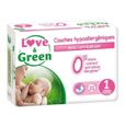 LOVE AND GREEN Couches Pack 1 Mois - Taille 1 - 230 Couches-1