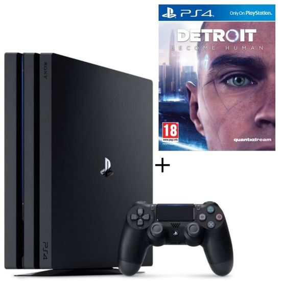 Pack PS4 Pro 1 To Noire + Detroit Become Human