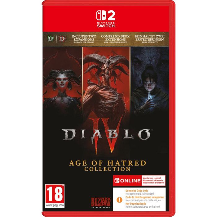 Diablo IV: Collection Age of Hatred – Nintendo Switch 2 [code in a box] Switch 2 - vue 3