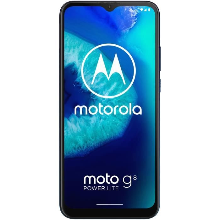 Top achat Téléphone portable MOTOROLA G8 Power lite Bleu Royal 64 Go pas cher Top achat Téléphone portable MOTOROLA G8 Power lite Bleu Royal 64 Go pas cher