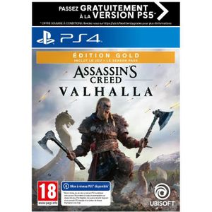 JEU PS4 Assassin's Creed Valhalla Edition GOLD Jeu PS4 (Up