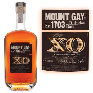 RHUM Mount Gay XO 70cl 43°