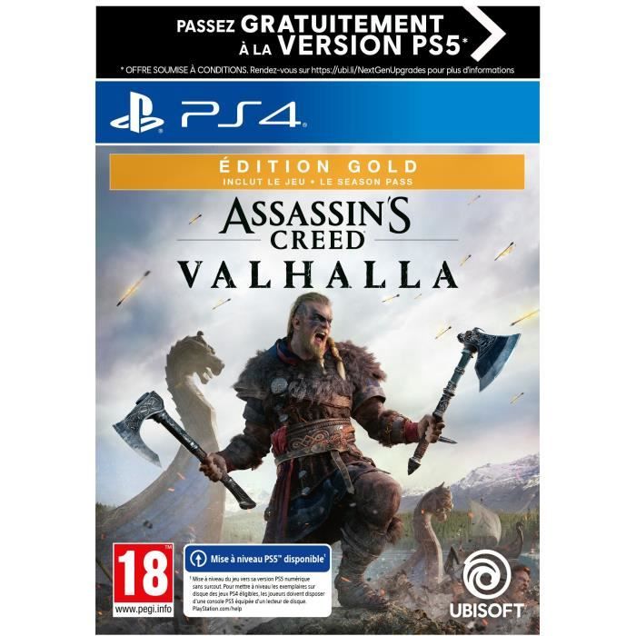 Assassin'S Creed Valhalla Edition Gold - Versions PS5 Et