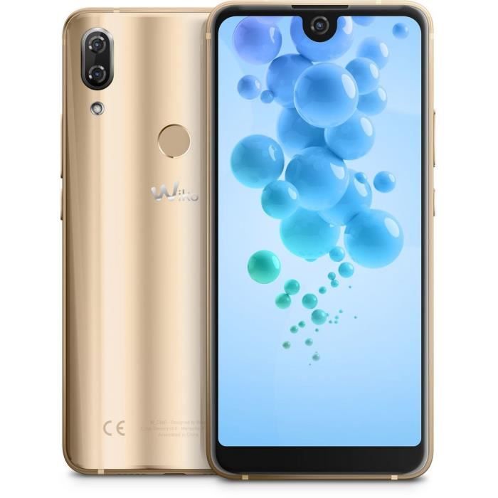 Vente Téléphone portable Wiko View 2 Pro Gold pas cher Vente Téléphone portable Wiko View 2 Pro Gold pas cher