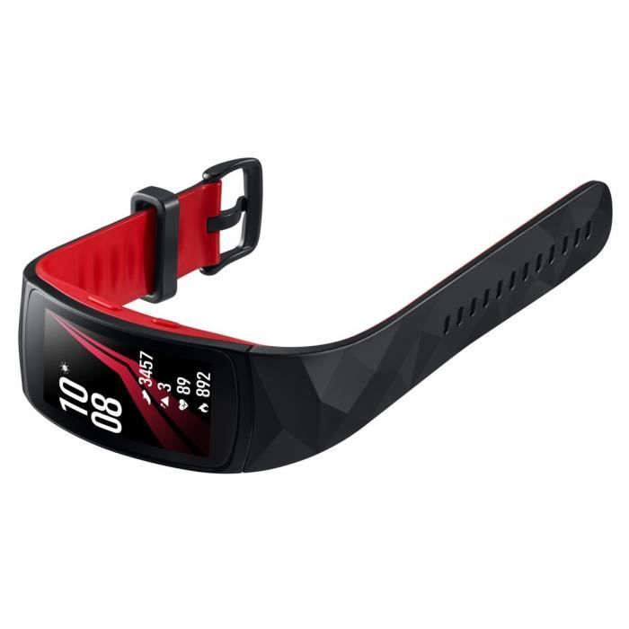 Samsung Gear Fit 2 Pro Large Rouge Cdiscount Telephonie