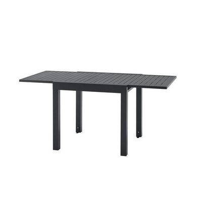 AKTIVE Table Pliante Réglable En Hauteur Avec 4 Tabourets - Idéale Camping Et Extérieur, Aluminium