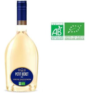 VIN BLANC Petit Béret Virgin Sauvignon - Boisson sans Alcool