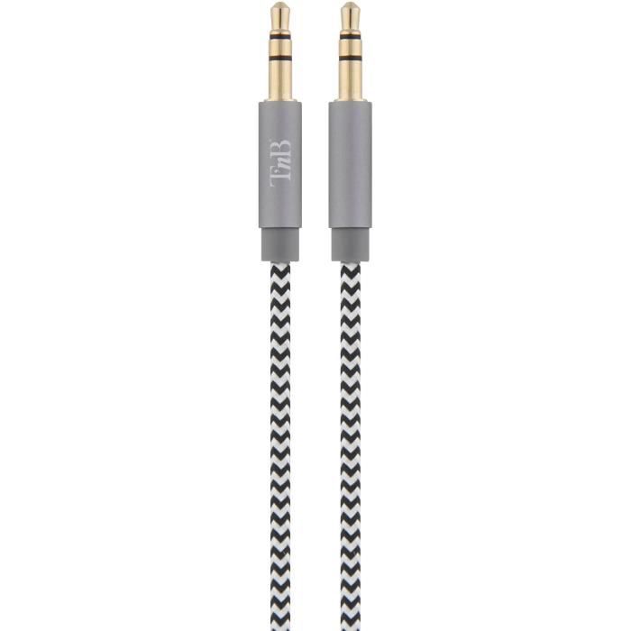 T'NB JACKNYLON1 Câble Jack nylon 3.5mm