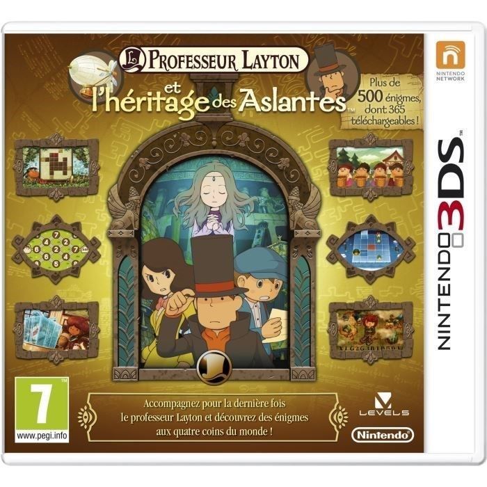 Professeur Layton Et 'héritage Des Aslantes 3ds - vue 2