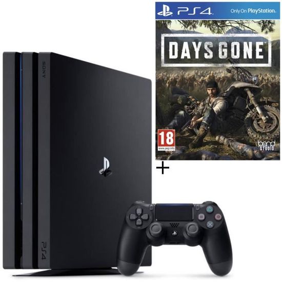 Pack PS4 Pro 1 To Noire + Days Gone