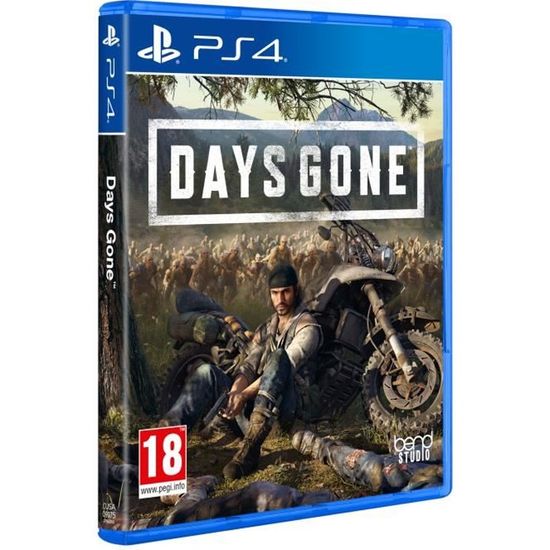 Jeu PS4 - Days Gone - Action - Blu-Ray - Sony Bend - En boîte
