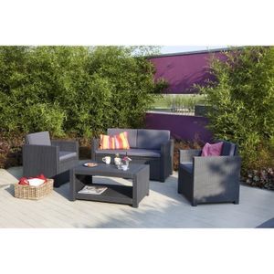 Salon Bas De Jardin Achat Vente Salon Bas De Jardin Pas Cher