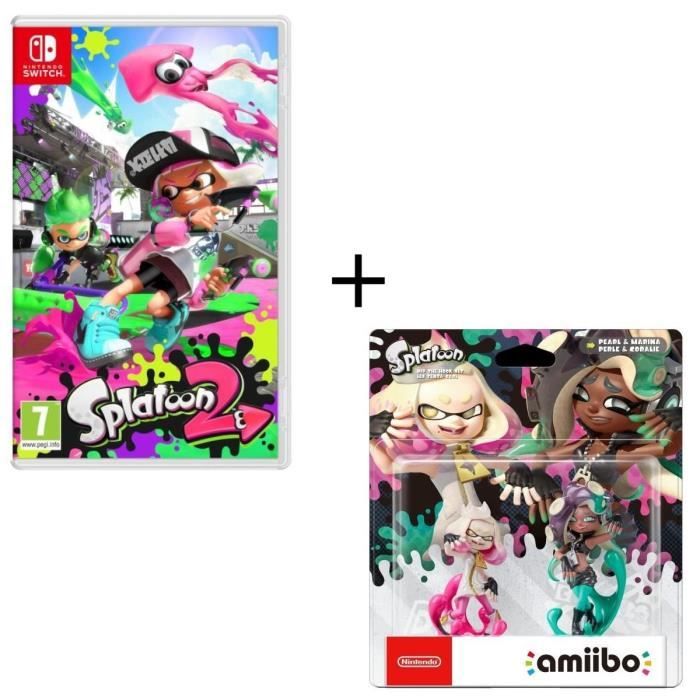 Splatoon 2 Amiibos Perle Et Coralie Cdiscount Jeux Video Splatoon 2 Amiibos Perle Et Coralie Cdiscount Jeux Video