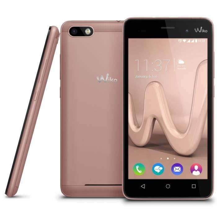 Top achat Téléphone portable Wiko Lenny 3 Rose Or pas cher Top achat Téléphone portable Wiko Lenny 3 Rose Or pas cher