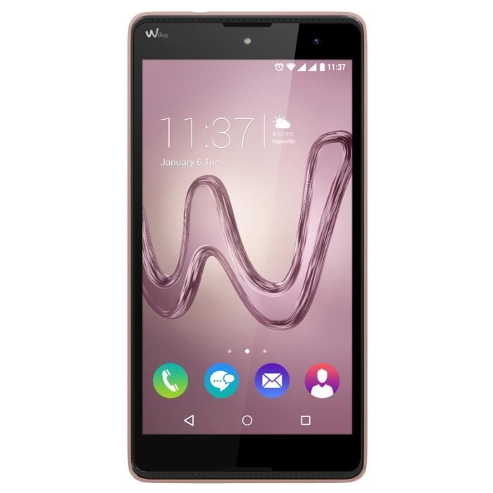 Vente Téléphone portable Wiko Robby Rose Or pas cher Vente Téléphone portable Wiko Robby Rose Or pas cher