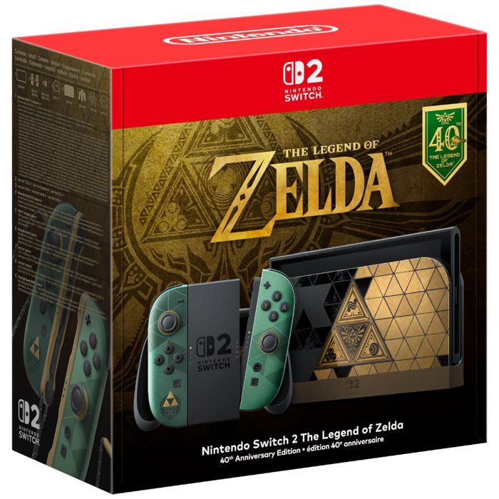 Console Nintendo Switch 2 • Édition 40ème Anniversaire de The Legend of Zelda
