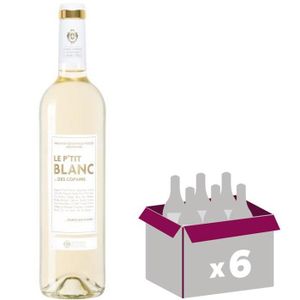 VIN BLANC Le P'Tit Blanc Des Copains Méditerranée - Vin blanc de Provence x6