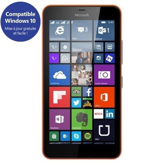 Lumia 640 XL Double Sim 4G Orange