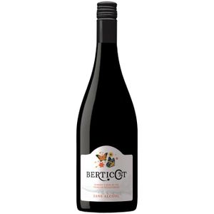 VIN ROUGE Bertico%T - Rouge Sans Alcool - Boisson à base de 