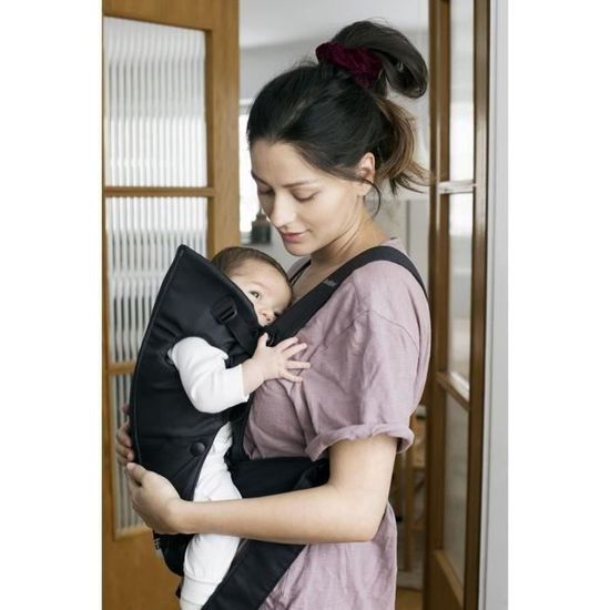 Babybjorn Porte Bebe Mini Noir Coton Cape Porte Bebe Cdiscount Puericulture Eveil Bebe