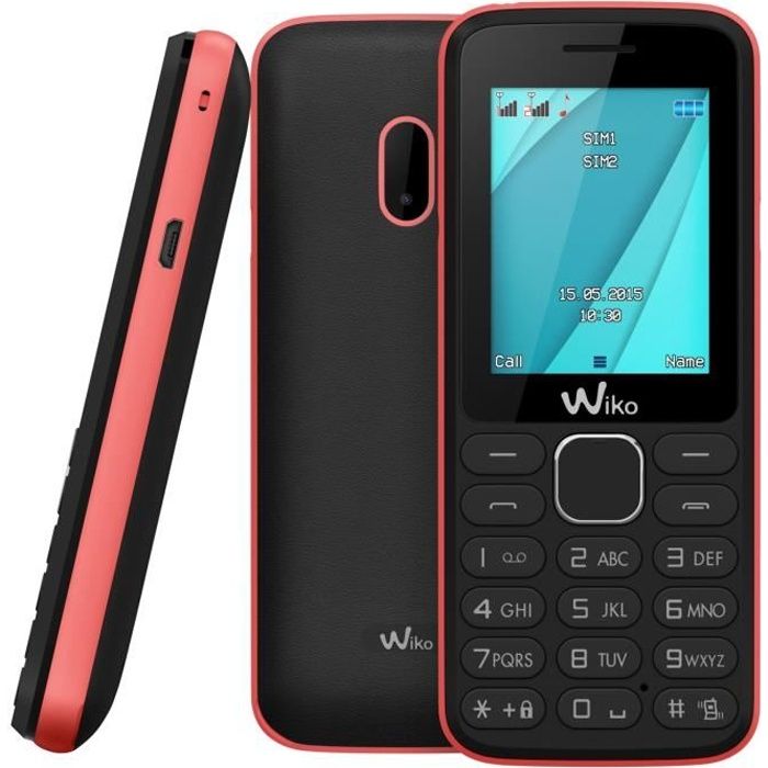 Wiko Lubi 4 Noir Rose