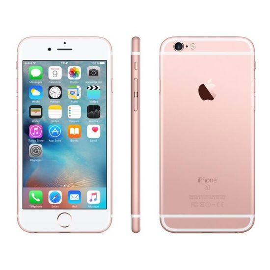 Apple Iphone 6s Rose Gold 32 Go Cdiscount Telephonie
