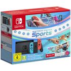 Console Nintendo Switch • Bleu Néon & Rouge Néon + Nintendo Switch Sports (Pré-installé) + 12 mois d'abonnement NSO (Code)