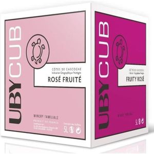 VIN ROSE BIB 5L UBY CUB Côtes de Gascogne vin rosé