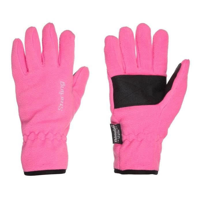 STARLING Gants Polaire - Femme - Rose - Cdiscount Sport