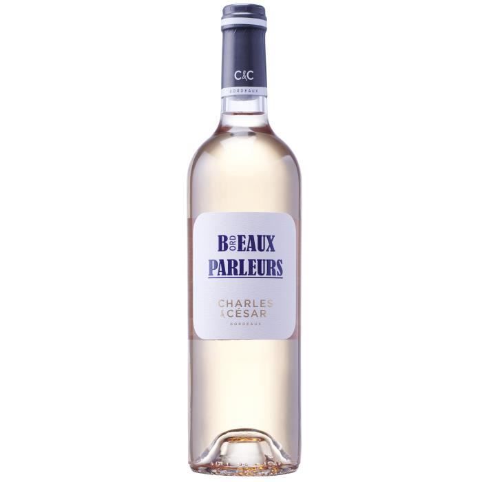 Charles & Csar Beaux Parleurs 2024 Bordeaux - Vin ros de Bordeaux - La  cave Cdiscount