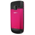 Téléphone portable NOKIA C3-00 Rose - Quadri bandes - Wi-Fi - Bluetooth 2.1 EDR - Appareil photo 2MP - Radio FM-3