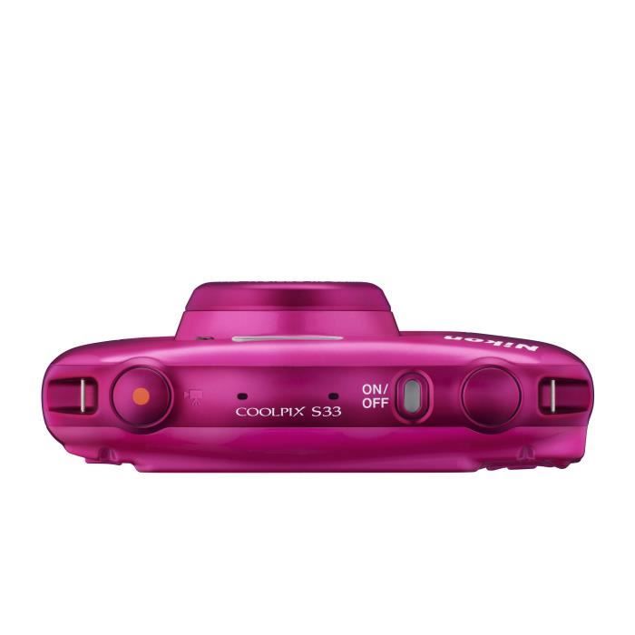 Nikon Coolpix S33 Compact : Appareil Photo étanche D'occasion, Parfait Pour L'aventure