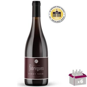 VIN ROUGE Fabrègues Sélection Pinot Noir2020 Pays d'Oc - Vin