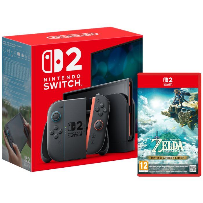 Pack Nintendo : Console Nintendo Switch 2 + The Legend of Zelda: Tears of the Kingdom