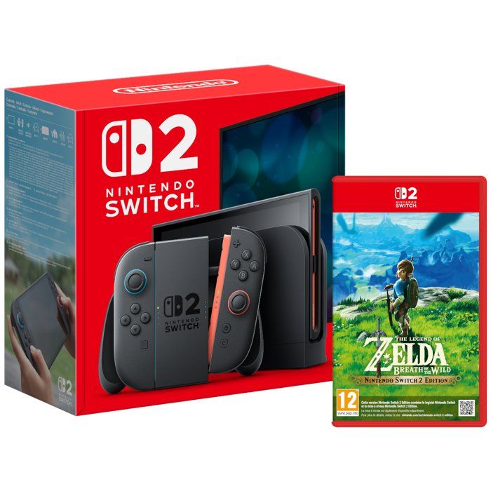 Pack Nintendo : Console Nintendo Switch 2 + The Legend of Zelda: Breath of the Wild