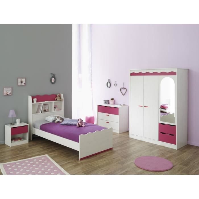 Lilou Chambre Enfant Decor Pin Et Rose Achat Vente Chambre
