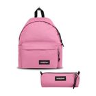 EASTPAK - Sac à Dos Padded Pak'r + Trousse Benchmark Single - Pink Cloud
