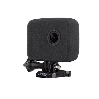 WindSlayer GoPro - Réducteur De Bruit Vent Pour Hero 4 Noir - Mousse Protection Audio Activités Sportives