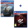 Pack 2 Jeux PS4 PlayStation Hits : GT Sport + God Of War-0