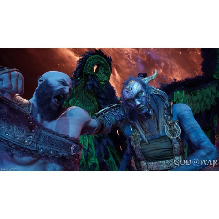 Pack Sony PS5 Standard Édition + God Of War – Console Blanche 825 Go – Neuve Sous Blister