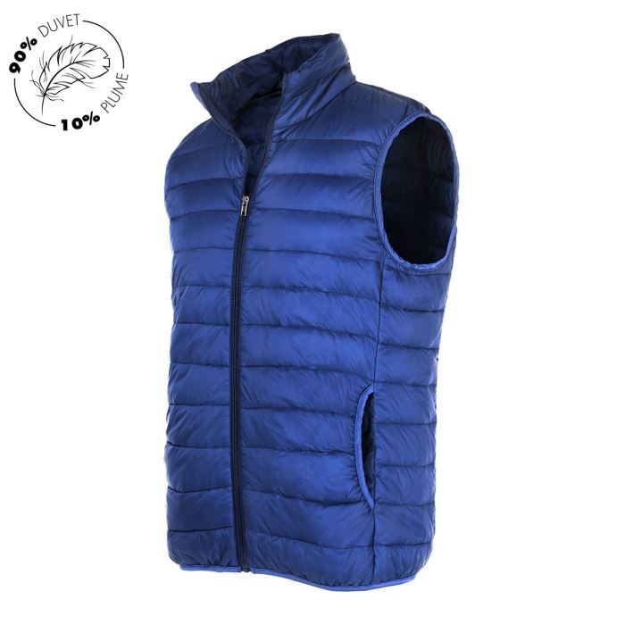 ANAPOLD Doudoune Fine Homme Bleu royal Cdiscount Pret a Porter